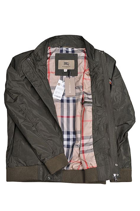 Burberry men's zip sport coat